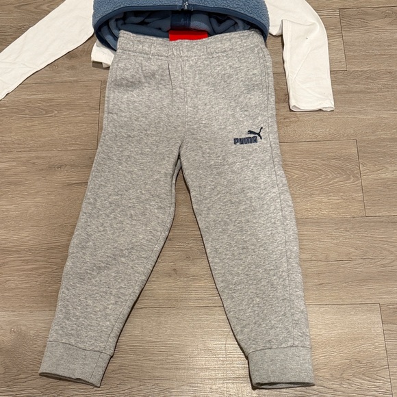 Puma 3 Piece Navy Blue Fleece Vest - Picture 5 of 7